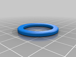 3M 6500 series outflow filter adapter 3d model