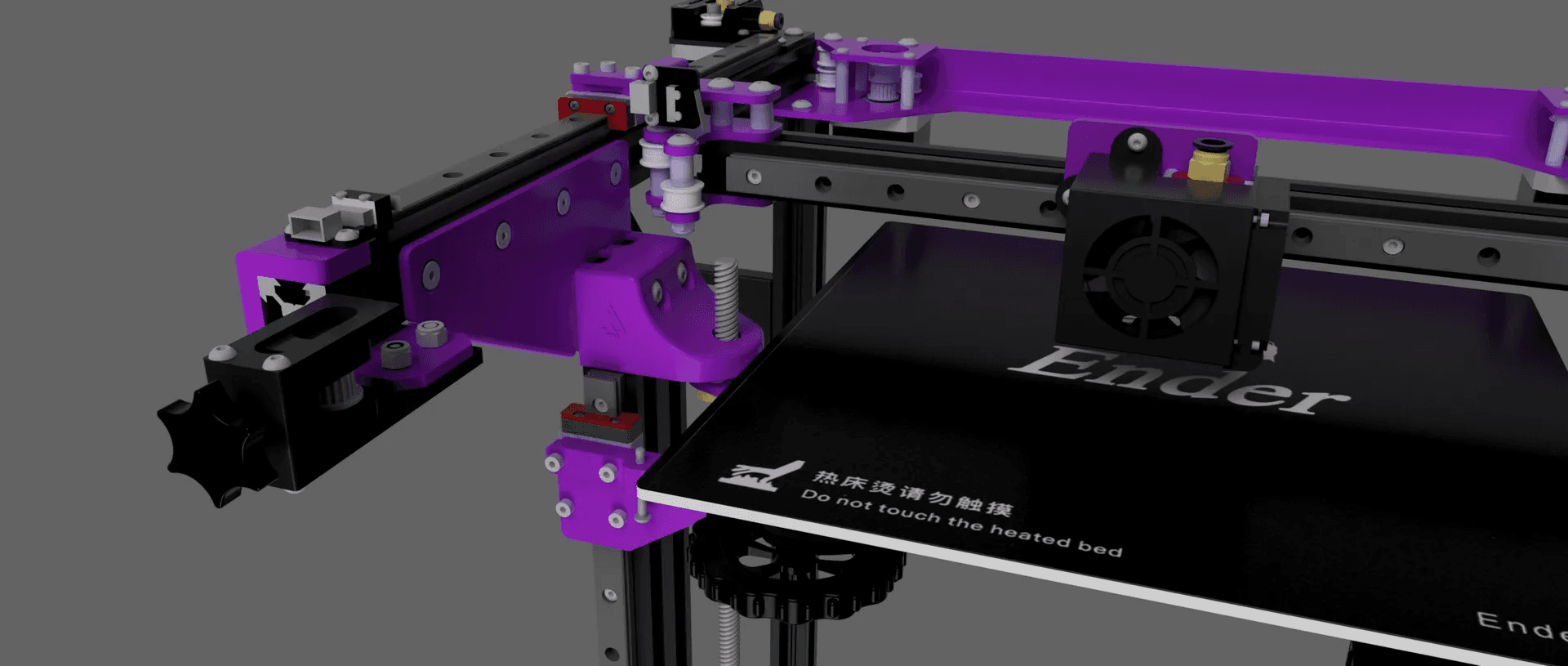 EnderXY - Z-brace 3d model