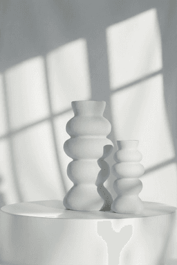 ORGANIC CLAY CAIRN VASE 3d model