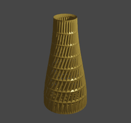 Mesh Vase 3d model
