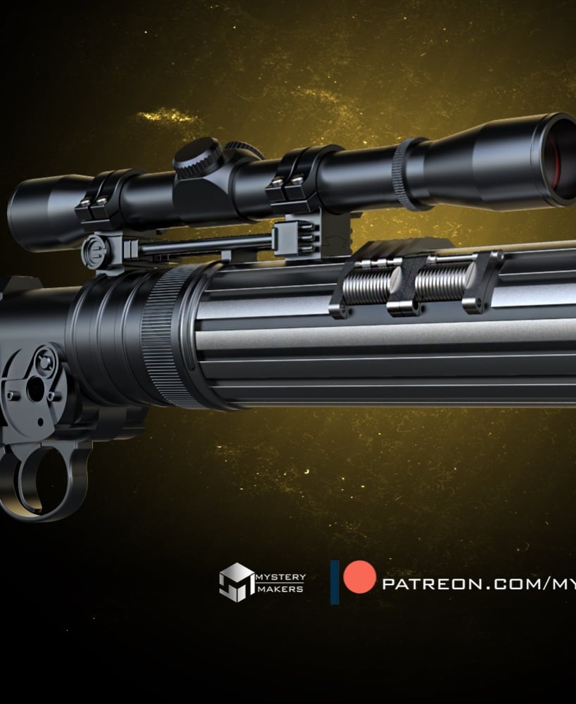 EE-3 Carbine Rifle 3d model