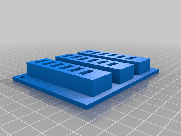 Slanted USB Storage 3d model