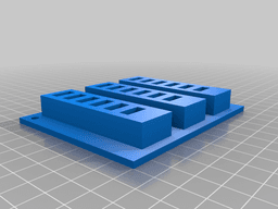 Slanted USB Storage 3d model