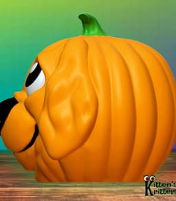 Puppy Dog Pumpkin Home Decor 3d model