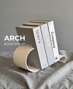 ARCH | Organic Curve Bookstand 3d model