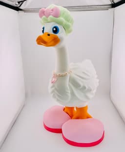 Slippers & Shower Cap Goose Gear for Porch Goose 3d model