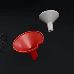 Yet another mini funnel 3d model