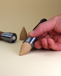 Paint Brush Fidget Clicker Keychain 3d model