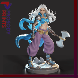 Warrior - 32mm 3d model