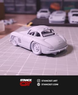 Mercedes 300SL | Model Kit Car 3d model