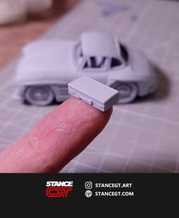 Mercedes 300SL | Model Kit Car 3d model