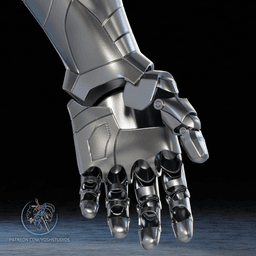 Winter Soldier Rivals Arm 3D Printer File STL 3d model