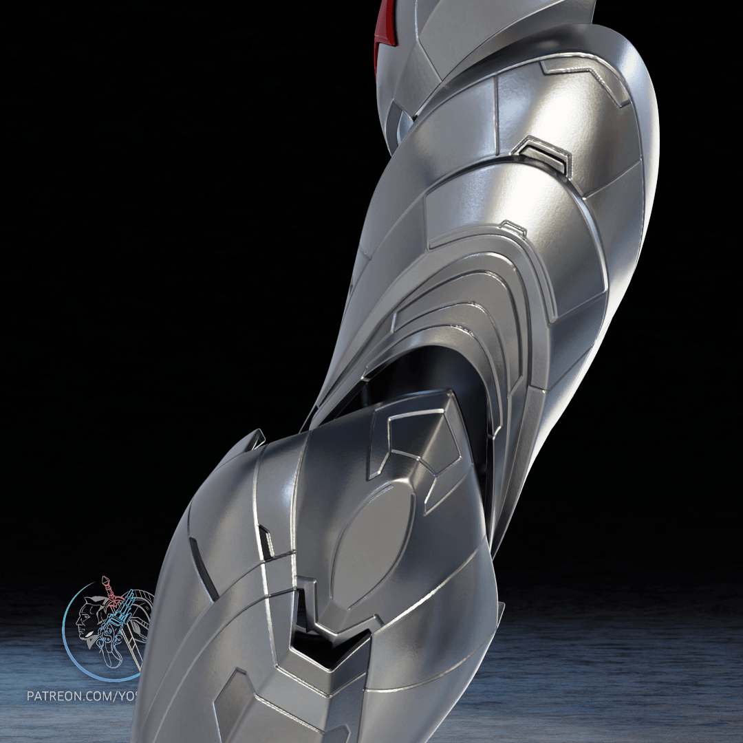 Winter Soldier Rivals Arm 3D Printer File STL 3d model
