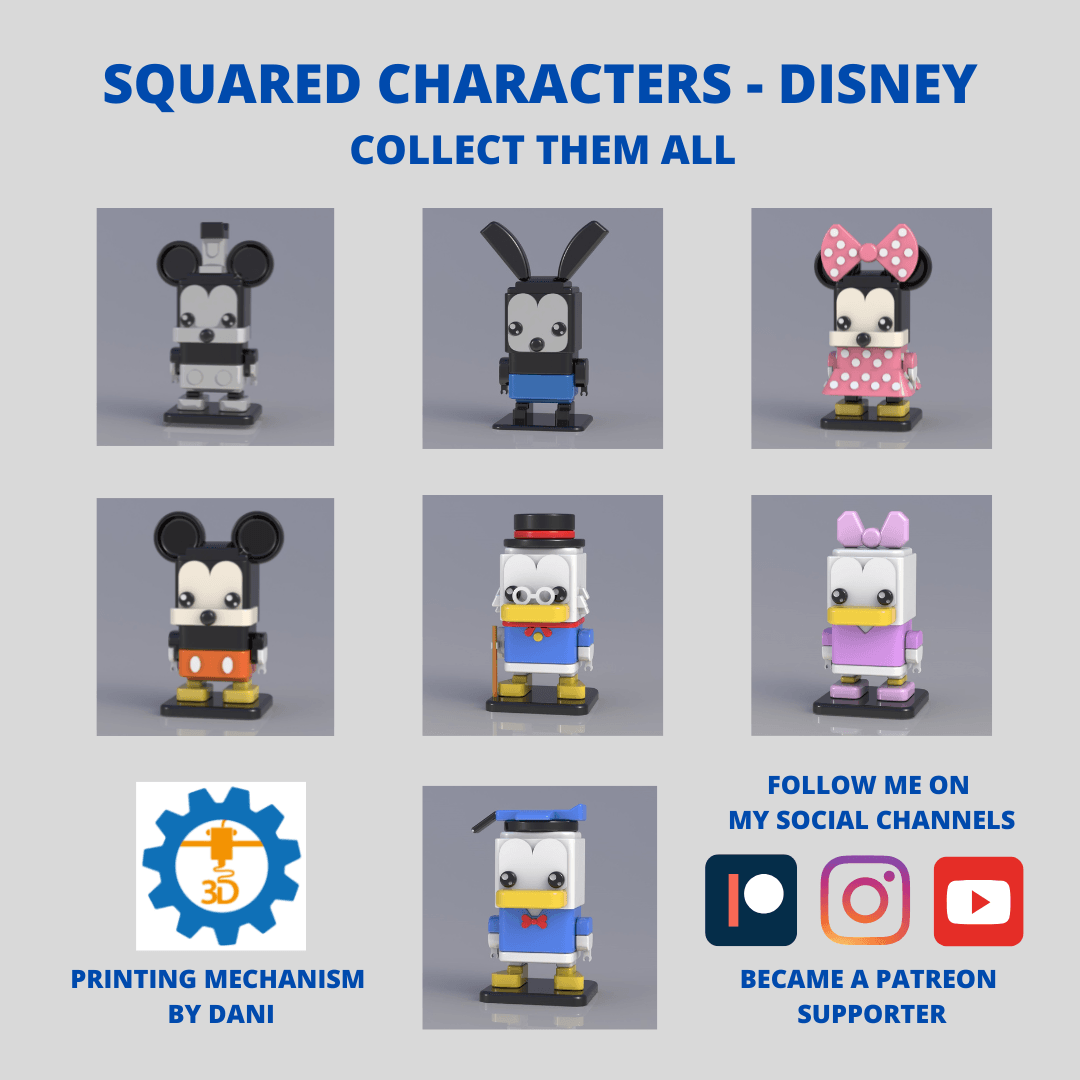 SQUARED AMONG US CHARACTER 3d model