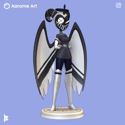 Lute Hazbin Hotel 3d model
