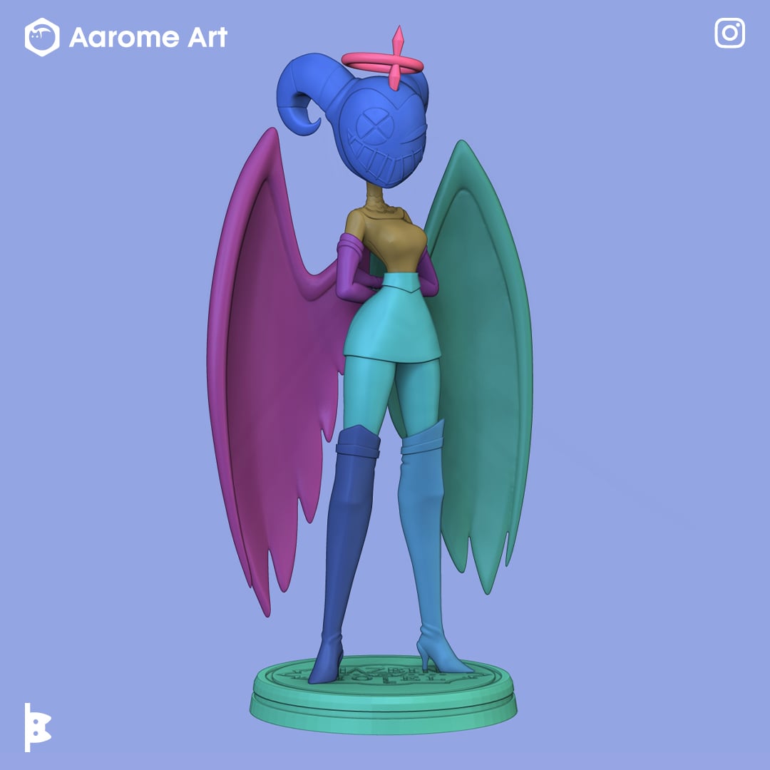 Lute Hazbin Hotel 3d model