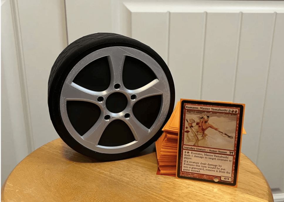 Tire Deck Box.3mf 3d model