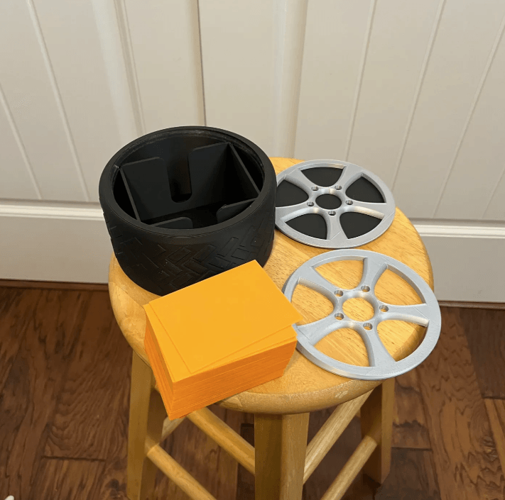 Tire Deck Box.3mf 3d model