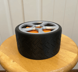 Tire Deck Box.3mf 3d model