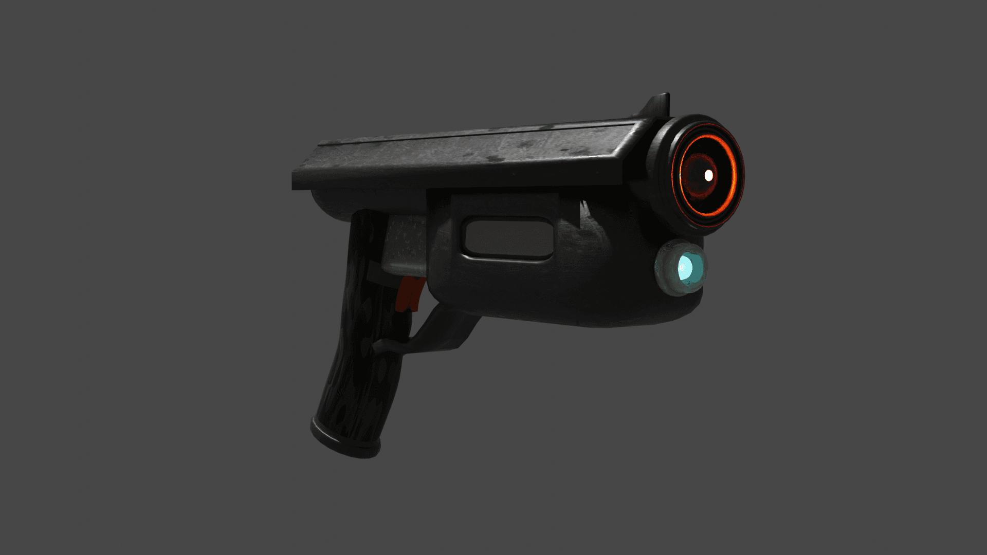 COMPACT LASER PISTOL 3d model