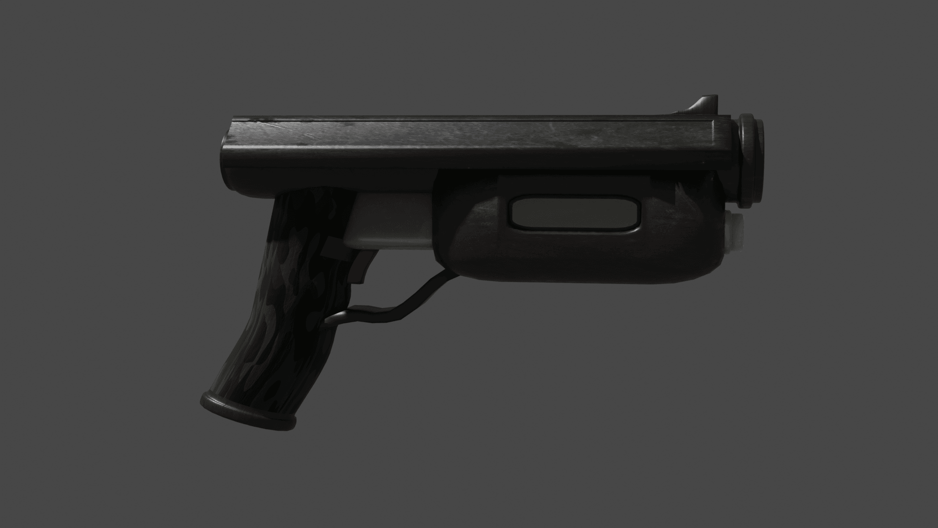 COMPACT LASER PISTOL 3d model