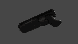 COMPACT LASER PISTOL 3d model