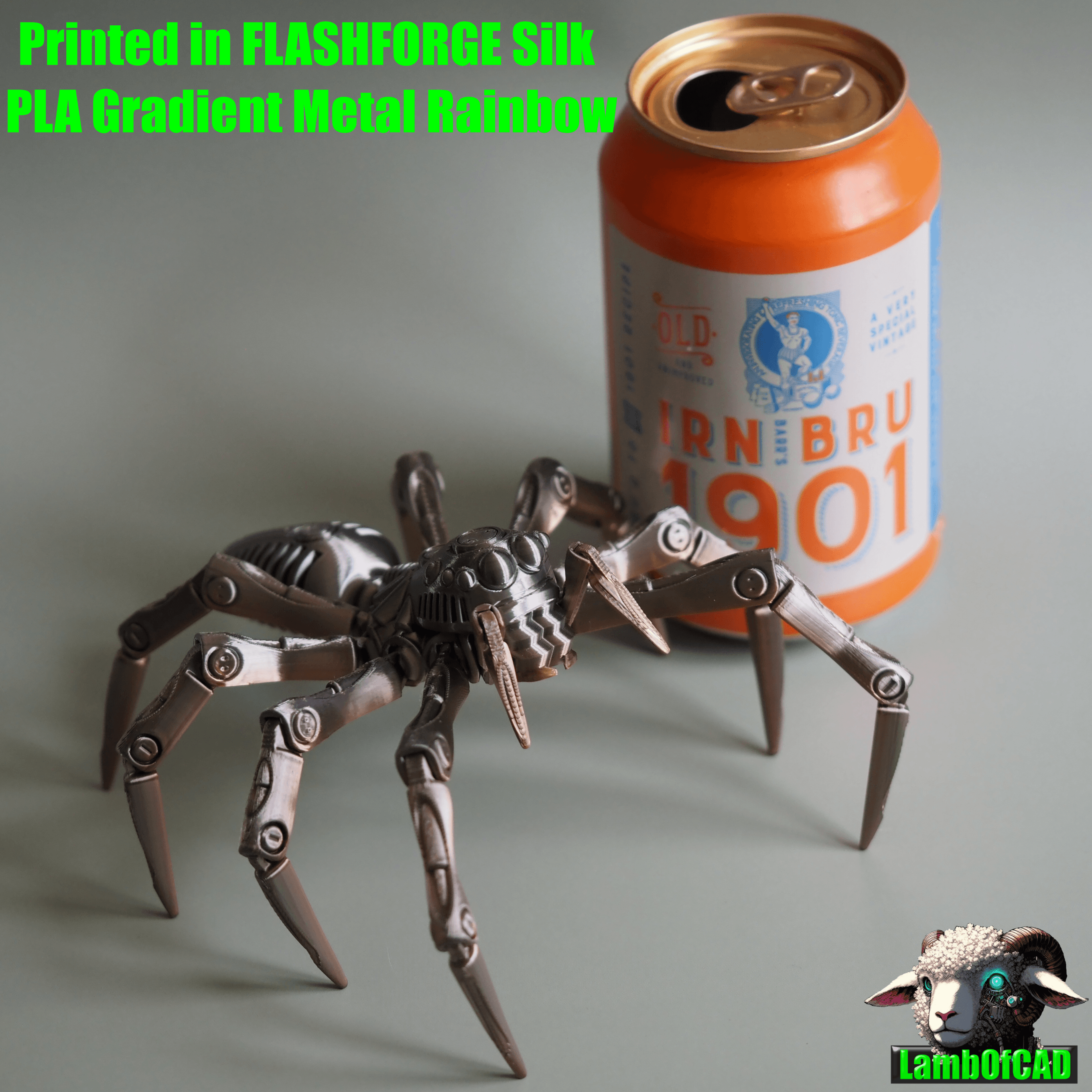 Robotic Jumping Spider 3d model