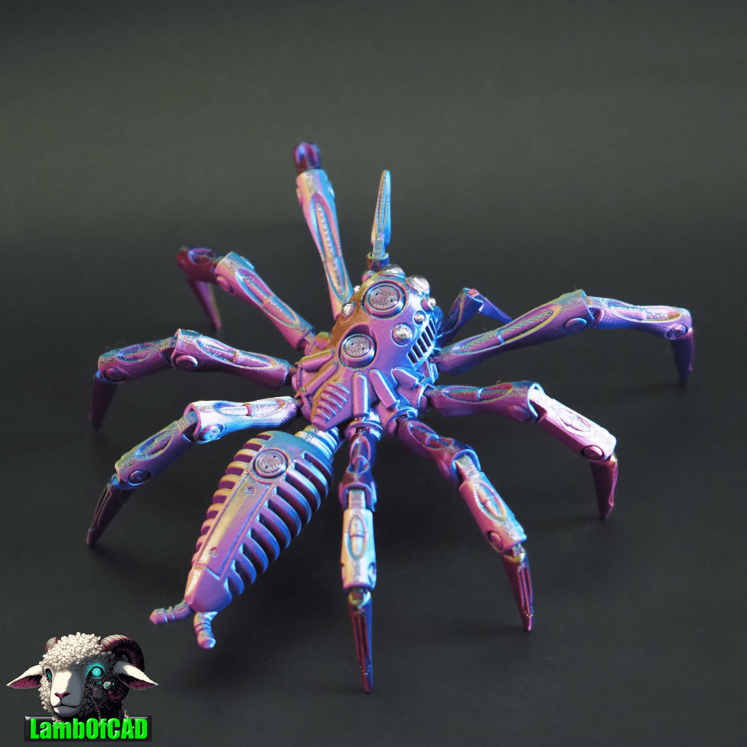 Robotic Jumping Spider 3d model