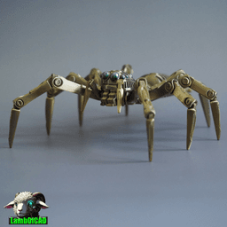 Robotic Jumping Spider 3d model