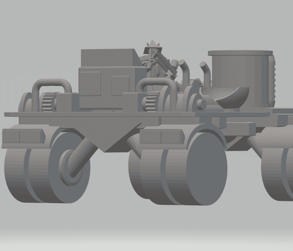 FHW: Oxchan high roller Concept 3d model