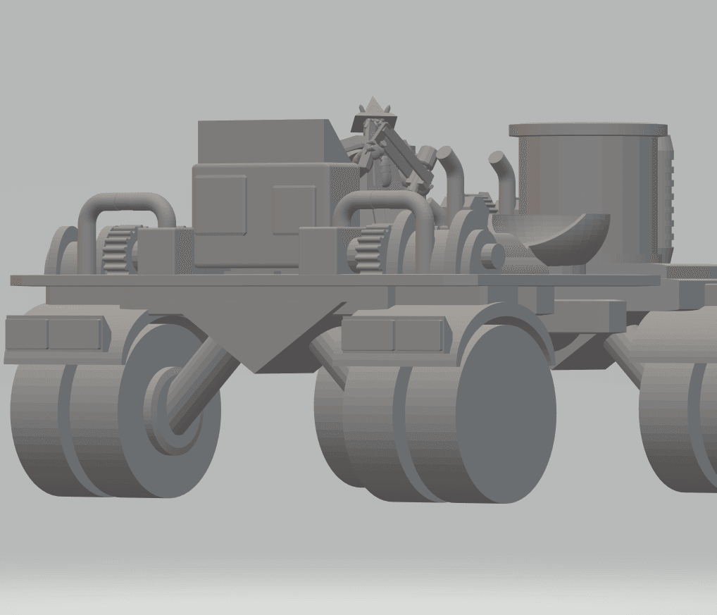 FHW: Oxchan high roller Concept 3d model
