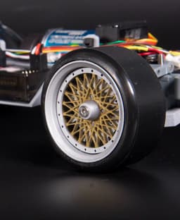 WPL D12 4-Piece BBS Style Drift Wheel Set 3d model