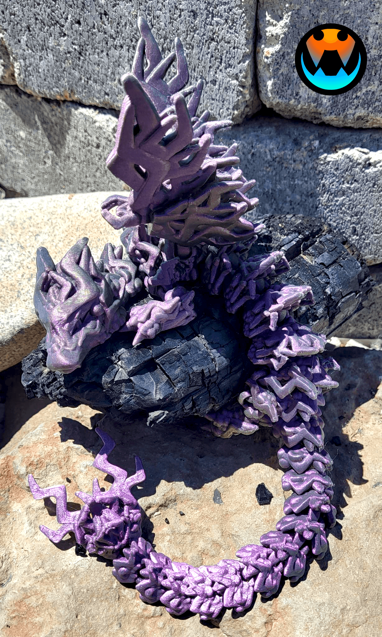 Storm Dragon 3d model