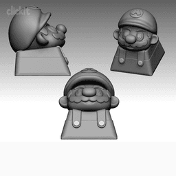 Mario Keycap β 3D Printable Mechanical Keyboard Keycap 3d model