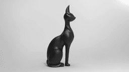 Cat Statue 3d model