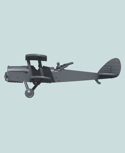 1:144 Airco D.H.4 (Liberty) 3d model