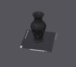 Cascading Rose vase.3mf 3d model