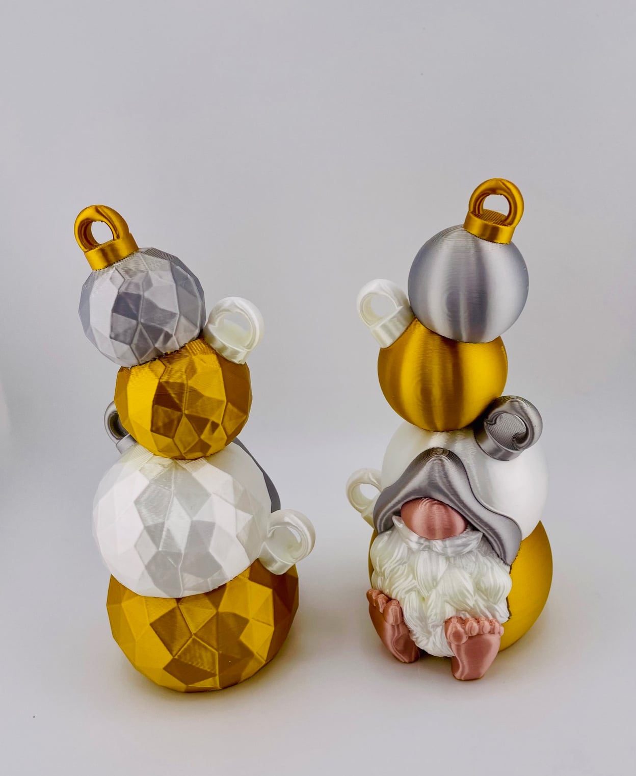 Ball Ornament Gnome Set 3d model