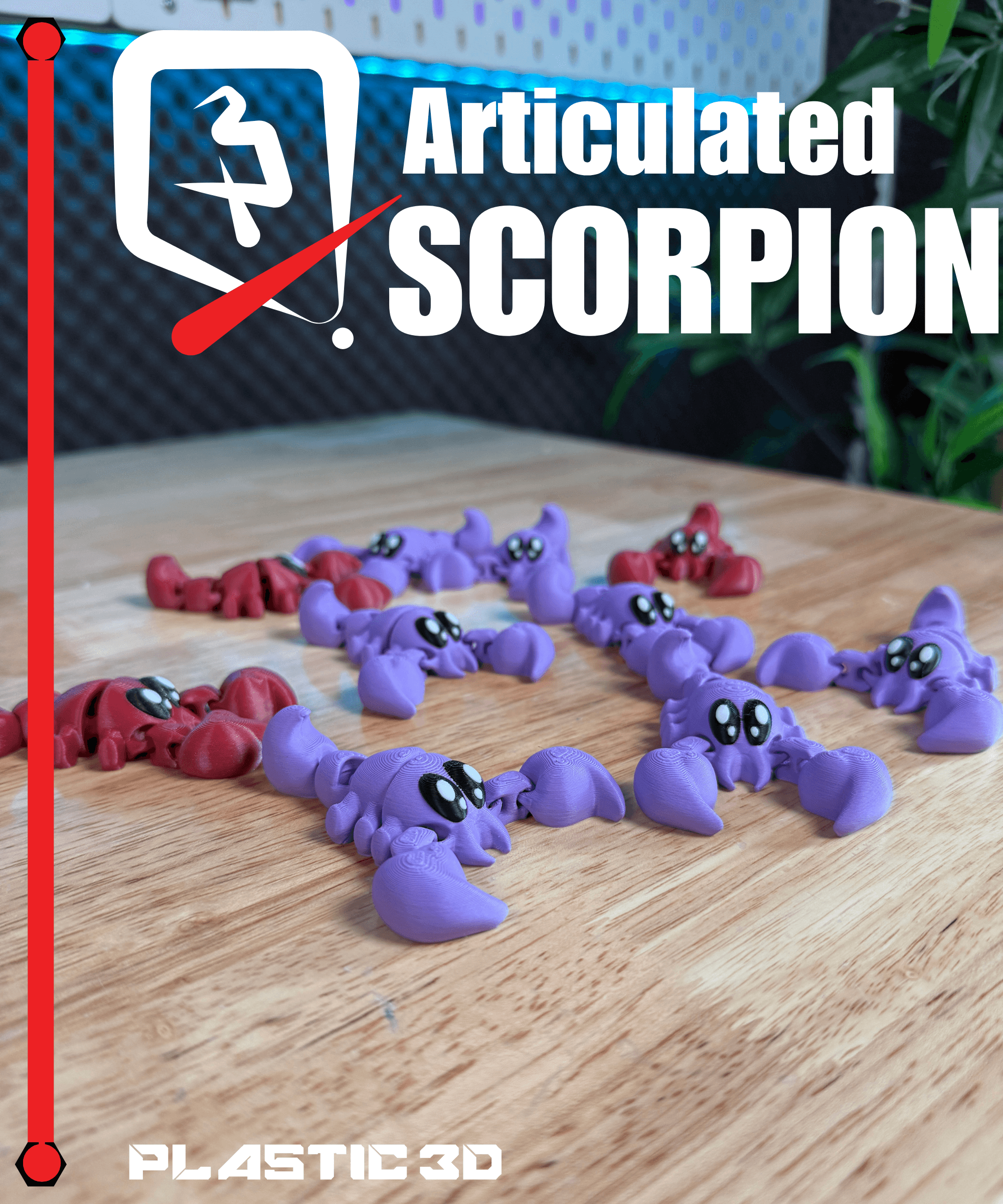 Articulated Scorpion 3d model