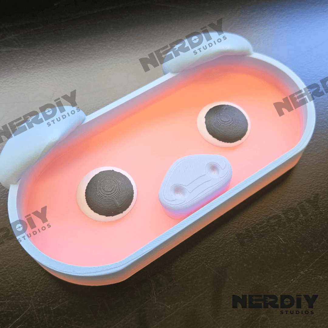 Pig Glasses Tray 3d model