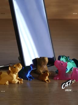 Capybara Phone Holder 3d model