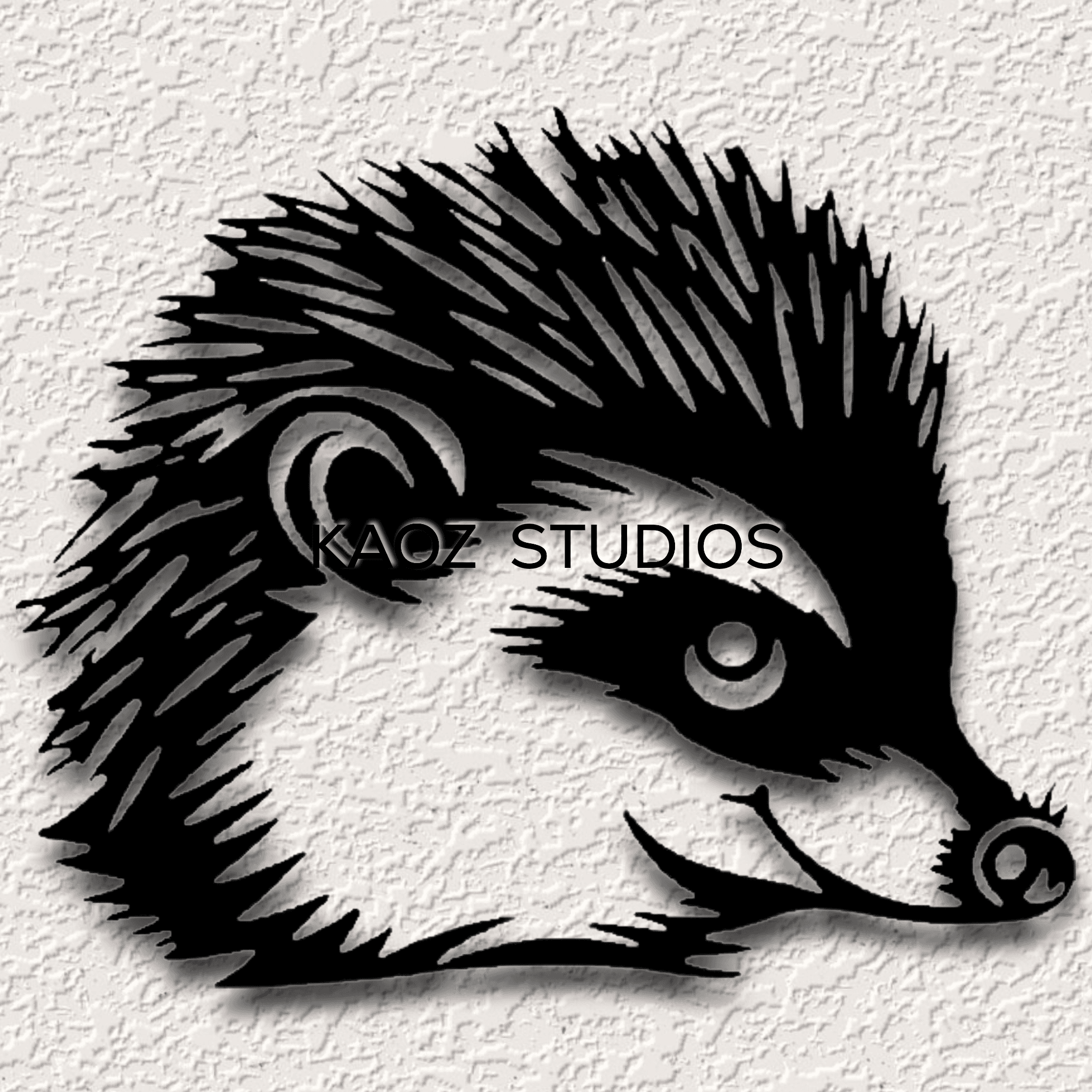 hedgehog wall art small animal wall decor rodent decoration sonic 3d model