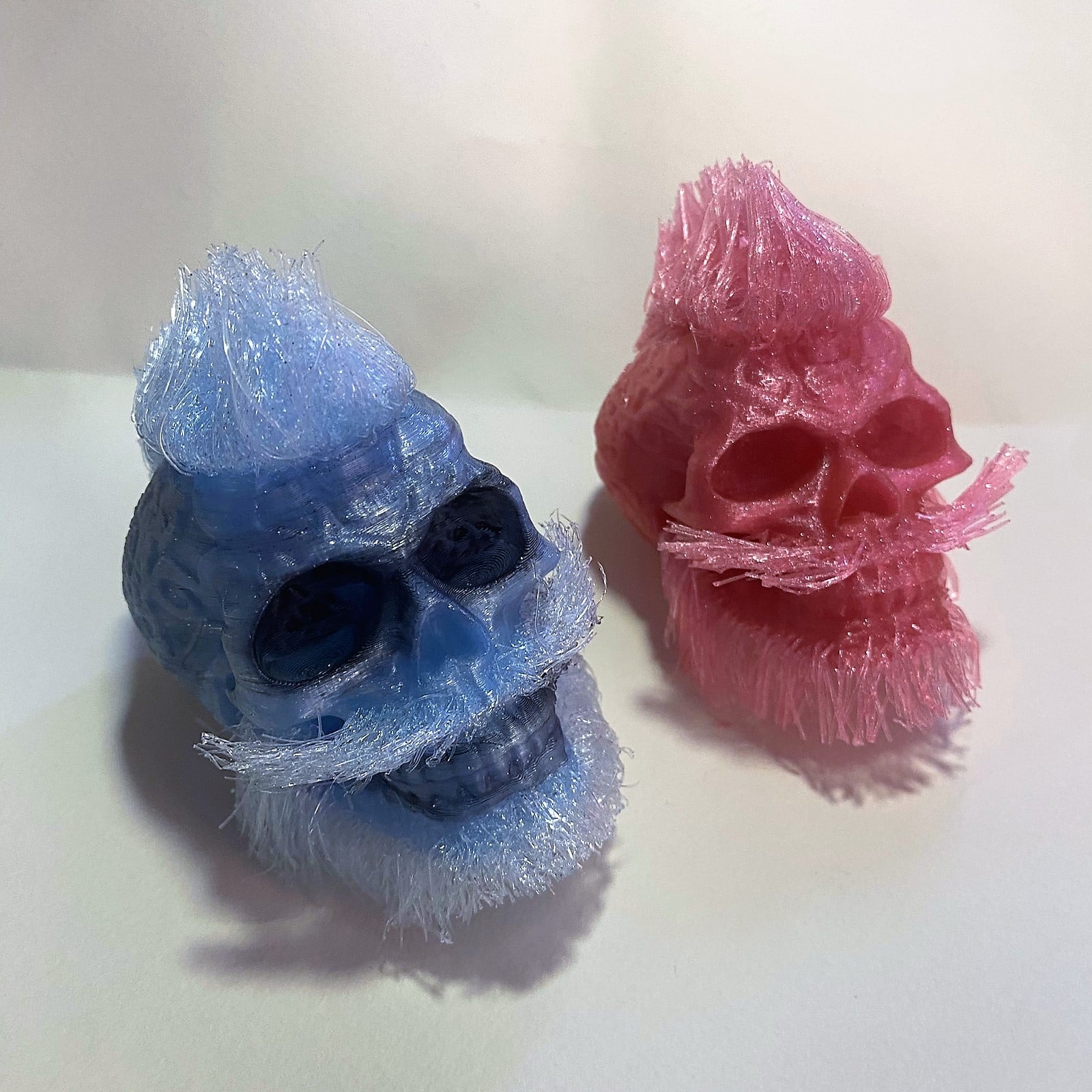 Hairify Celcit Skull .stl - 0.2 layer height
infill 20%
no Support
Ender cr6 - 3d model