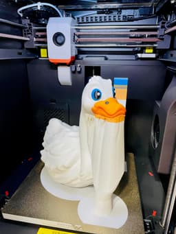 Dress Up Porch Goose for Goose Gear 3d model