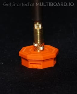 Heat Set Insert Snap - M5 Short 3d model