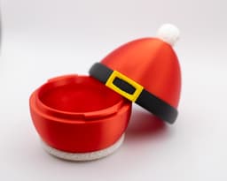 Santa's Fuzzy Egg 3d model