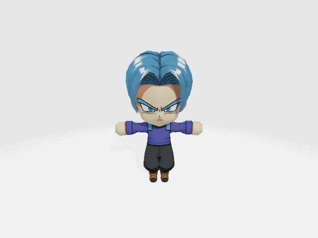 Baby Trunks 3d model