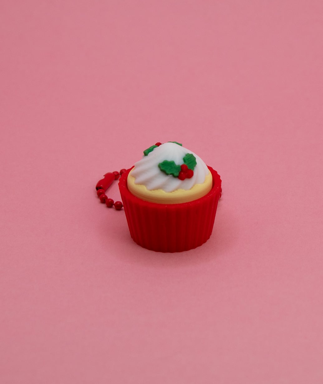 Christmas Cupcake Fidget Clickers 3d model