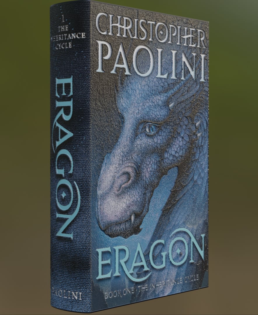 Eragon - Book Litho 3d model