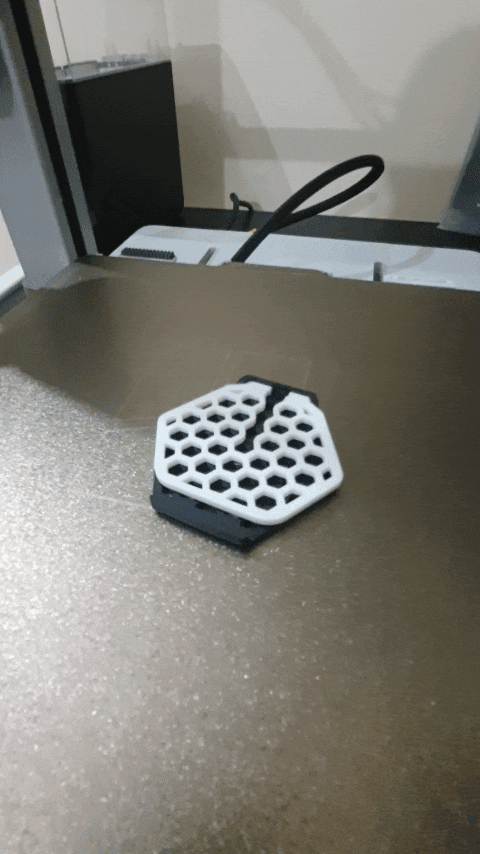 Honeycomb mobile stand 3d model